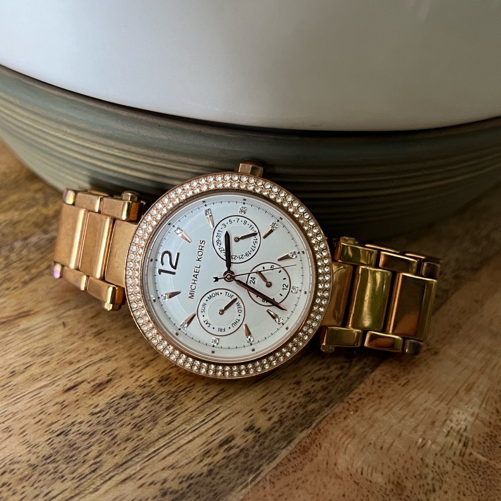 Michael Kors MK5781 Parker Rose Gold-Tone Women's Watch